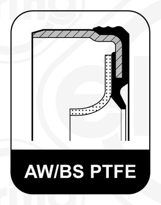375.560, Shaft Seal, crankshaft, ELRING, 1087565, 6182960, 894F6701AB, 894F6701AD, 15015833B, 15053600, 302555, 50-319376-00, 521733, 81-35897-00, NB854, OS1377, OS854, P77056-01